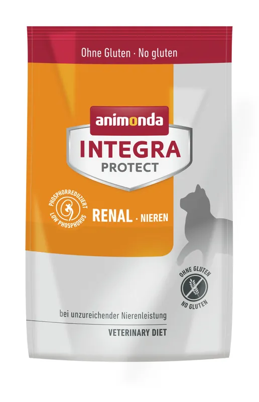 Sparpaket 2 x 1,2 kg Animonda Integra Protect Nieren Katzen Trockenfutter Letzte Chance