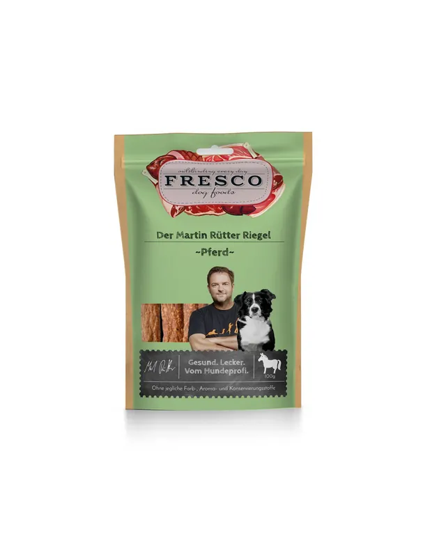 Aktuell Fresco Martin Rütter Trainingsriegel Pferd 100 g