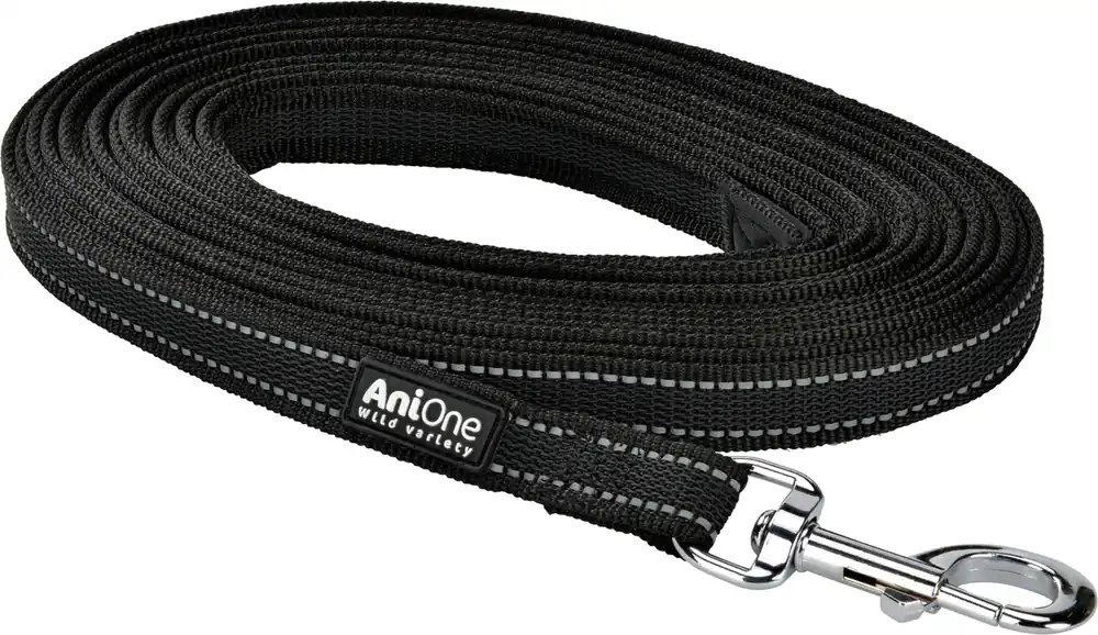 Preis Gesenkt AniOne Schleppleine perfect grip 10 m schwarz