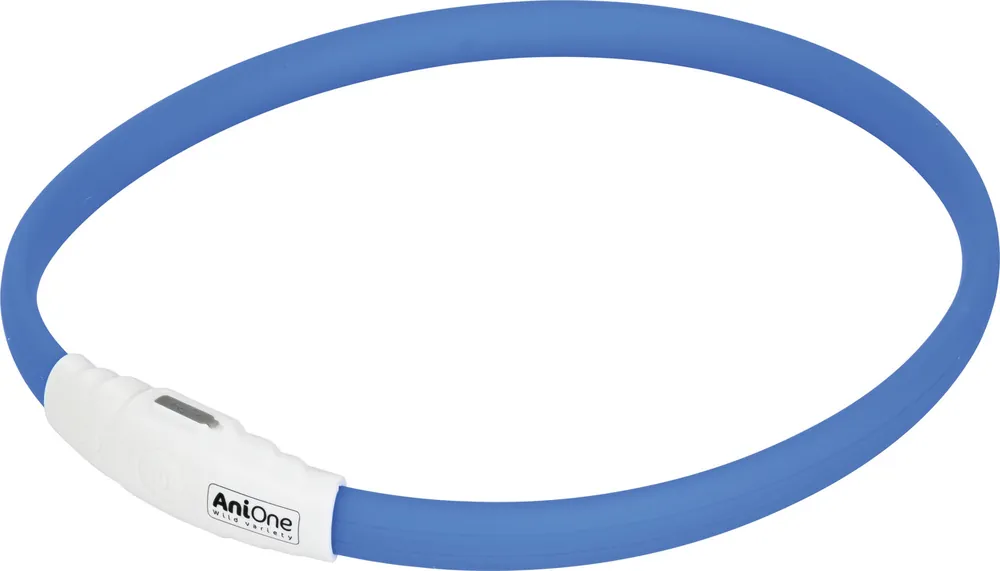 AniOne Leuchtring Silikon Struktur 65 cm blau Echt