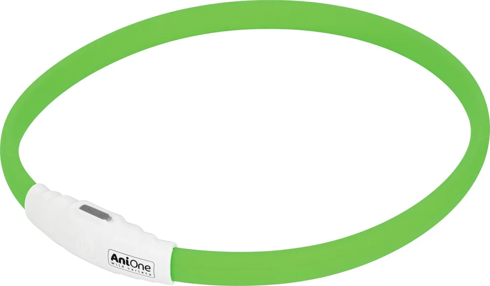 Geprüft AniOne Leuchtring Silikon Struktur 65 cm grün