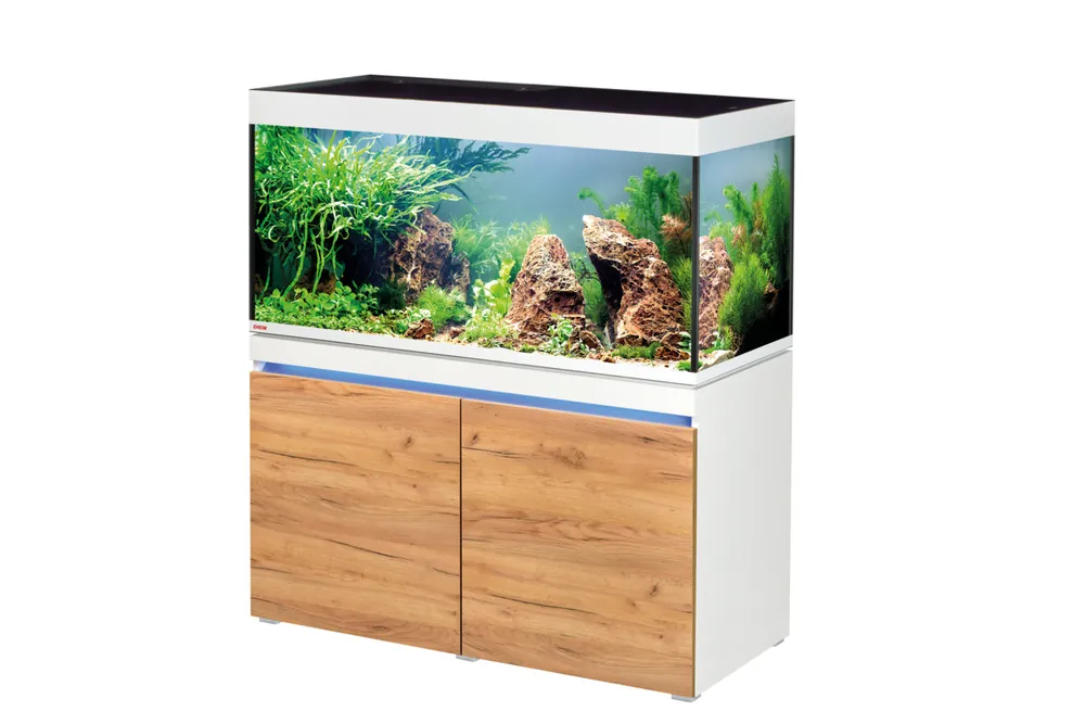 EHEIM incpiria 430 LED alpin-natur Aquarium mit Unterschrank Beliebt