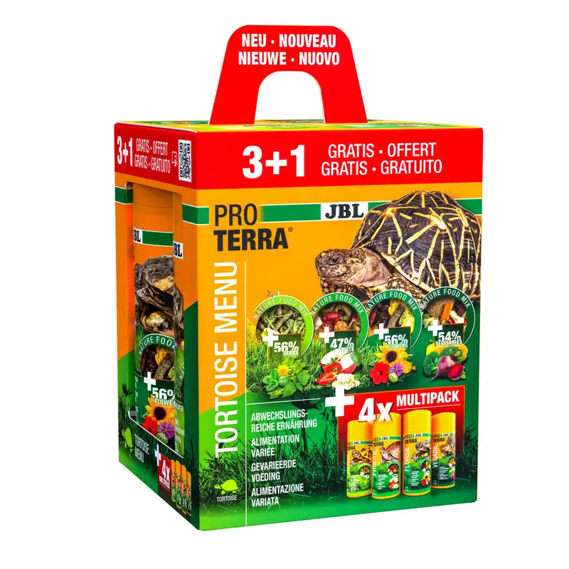 Finale Aktion JBL PROTERRA TORTOISE Menu 250 ml 3+1