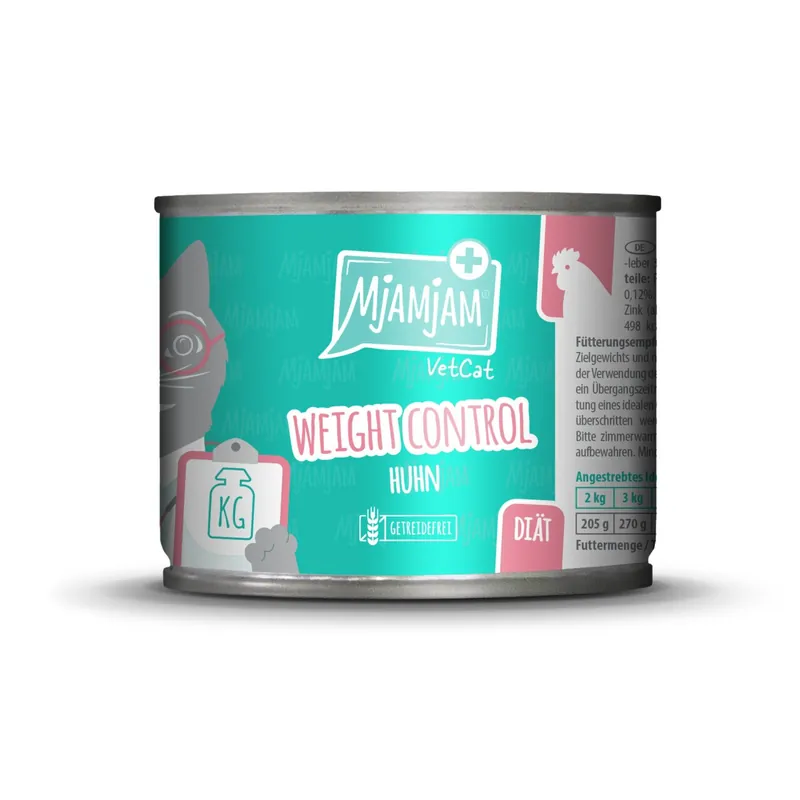 MJAMJAM VetCat Weight Control Huhn 200 g Top-Preis