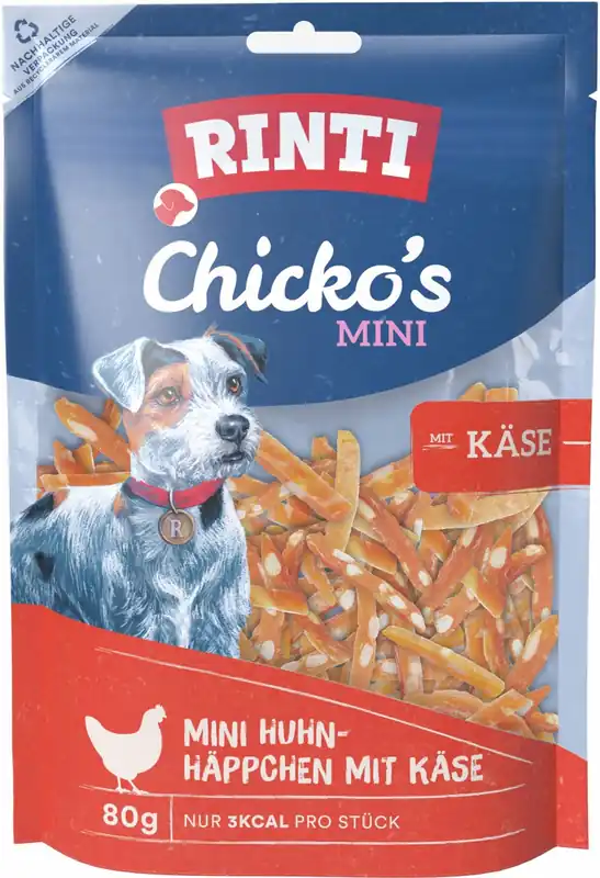 RINTI Chicko Mini Huhn & Käse 80 g Beliebt