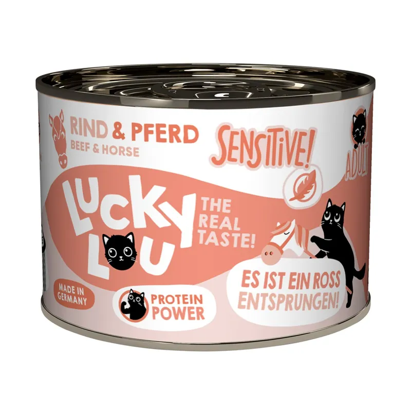 Lucky Lou Life Stage Sensitiv Rind und Pferd 200 g Top-Seller