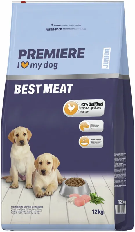 PREMIERE Best Meat Junior Geflügel 12 kg Solange Der Vorrat Reicht