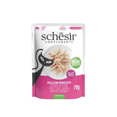 Schesir Huhn Schinken in Jelly 70g Jetzt Bestellen