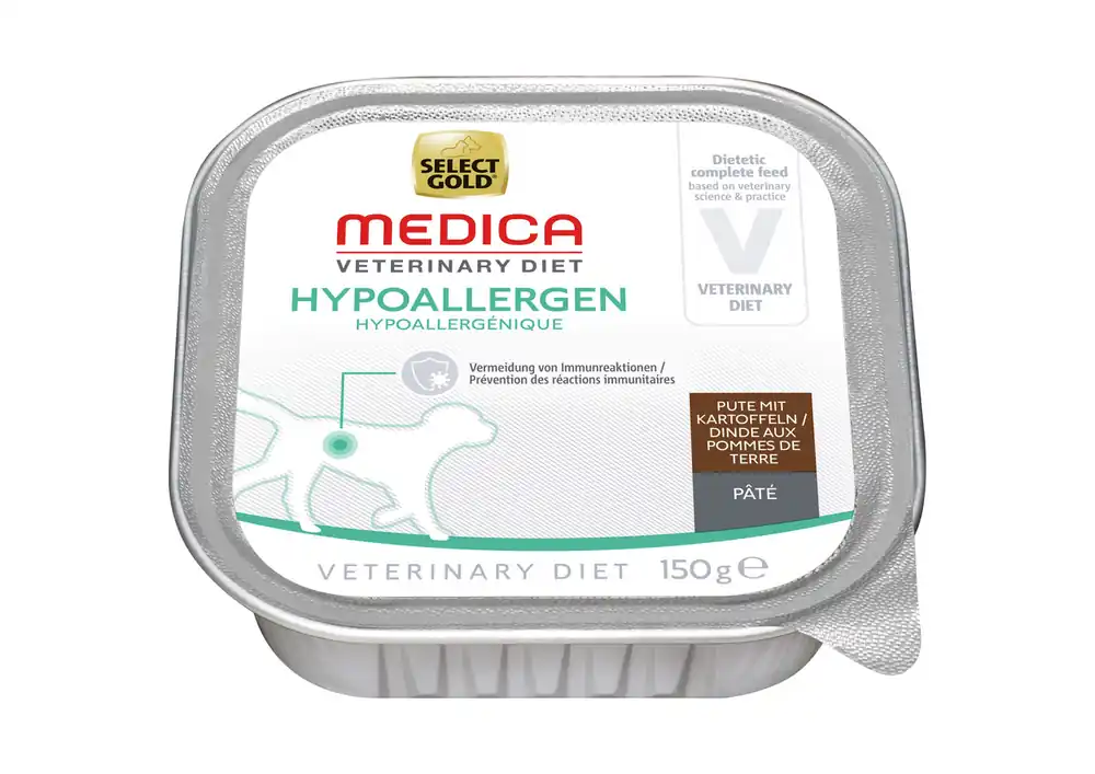 Letzte Chance Select Gold Medica Hypoallergenic Pute,Kartoffel 150 g