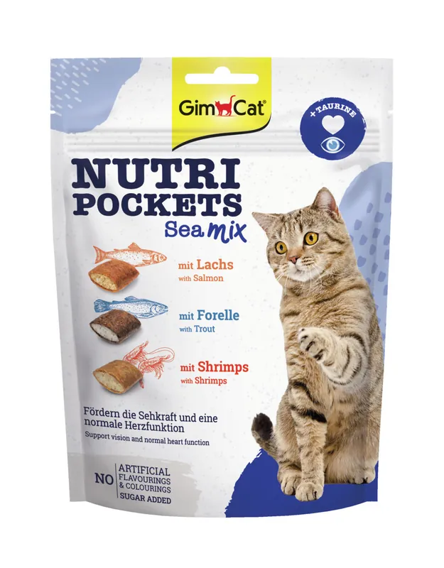 GimCat Nutri Pockets Sea Mix 150 g Online Kaufen