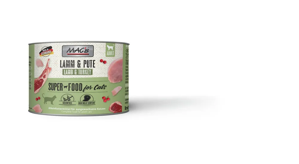 MAC's Cat Lamm/Pute 200 g Echt