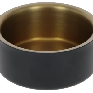 KERBL Edelstahlnapf Golden 900 ml Ø 17 cm Expressversand