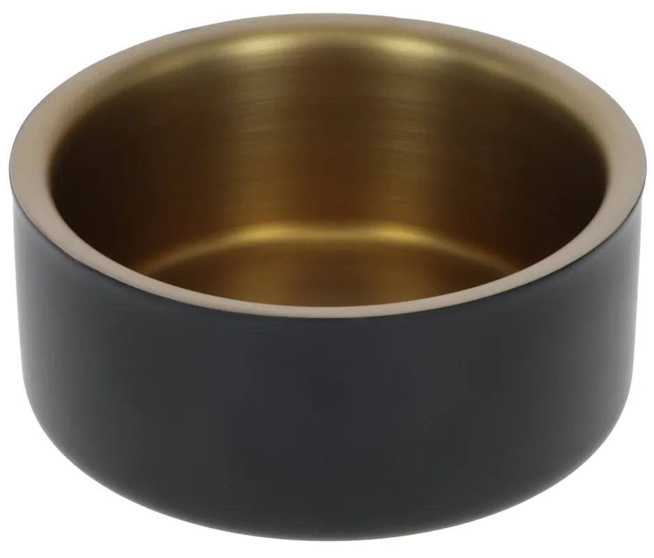 KERBL Edelstahlnapf Golden 900 ml Ø 17 cm Expressversand