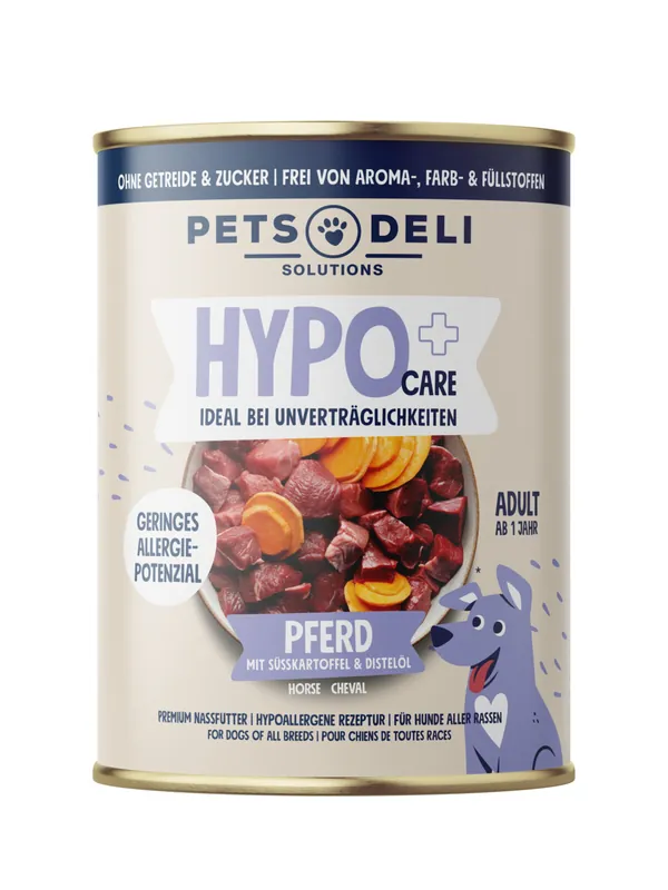 Abverkauf Pets Deli Hypocare Pferd mit Süßkartoffel 400 g