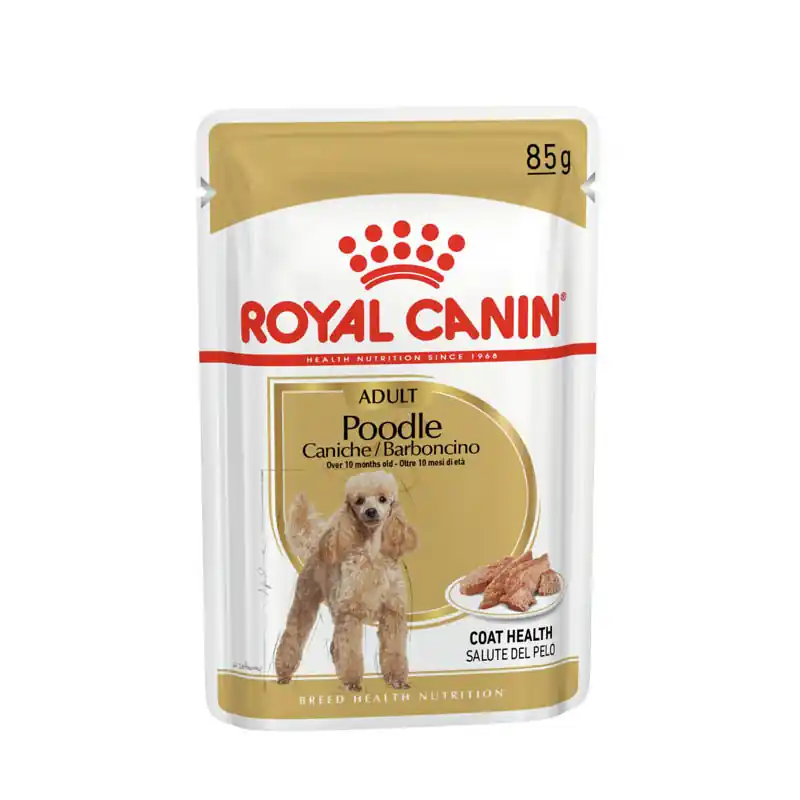 ROYAL CANIN Breed Health Nutrition Poodle Pouchbeutel 85 g Günstig