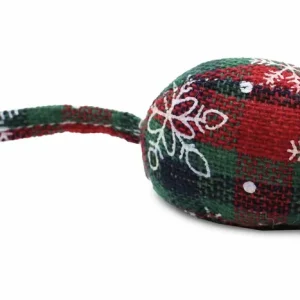 CROCI Katzenspielzeug Xmas Tartan Mouse Catnip 7,5 cm Preisknaller