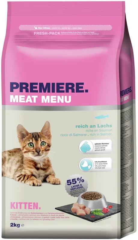 PREMIERE Kitten Lachs 2 kg Top-Seller