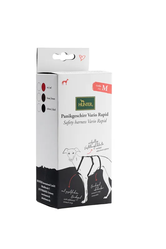 Top-Angebot HUNTER Sicherheitsgeschirr Vario Rapid S-M rot