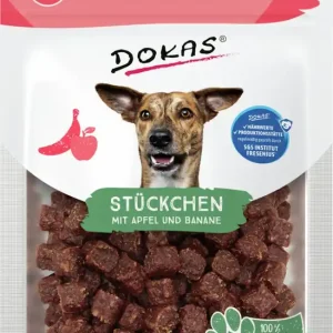 Preis Gesenkt DOKAS Stückchen Apfel Banane 105 g