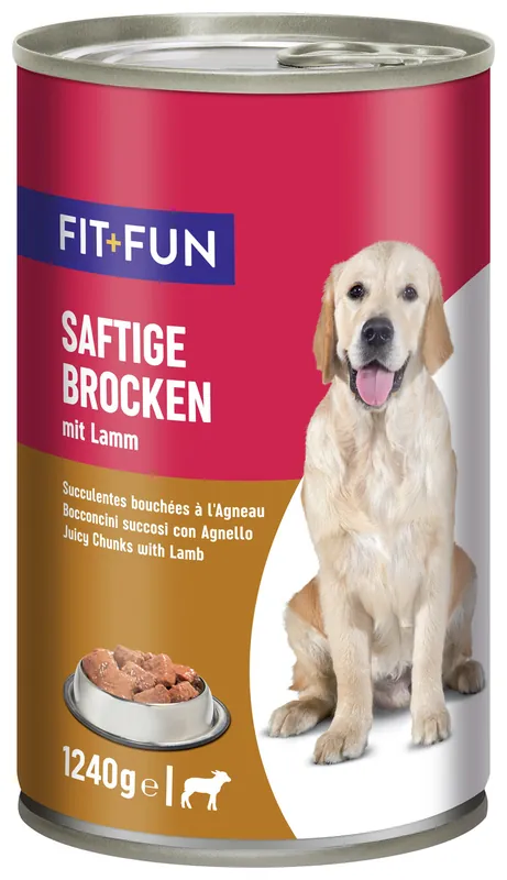 Günstig fit+fun Ragout Lamm 1240 g