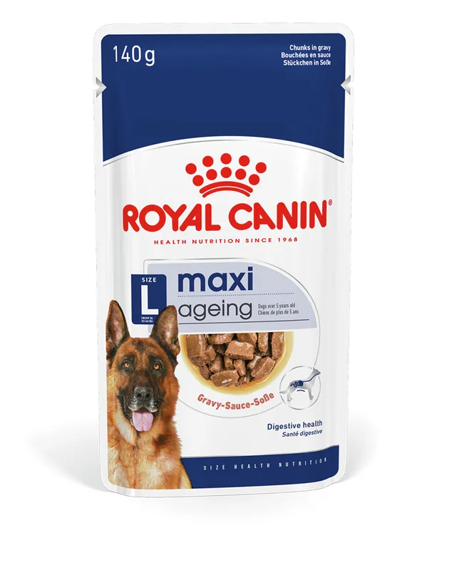 Aktuell ROYAL CANIN Size Health Nutrition Ageing 5+ in Soße 140 g
