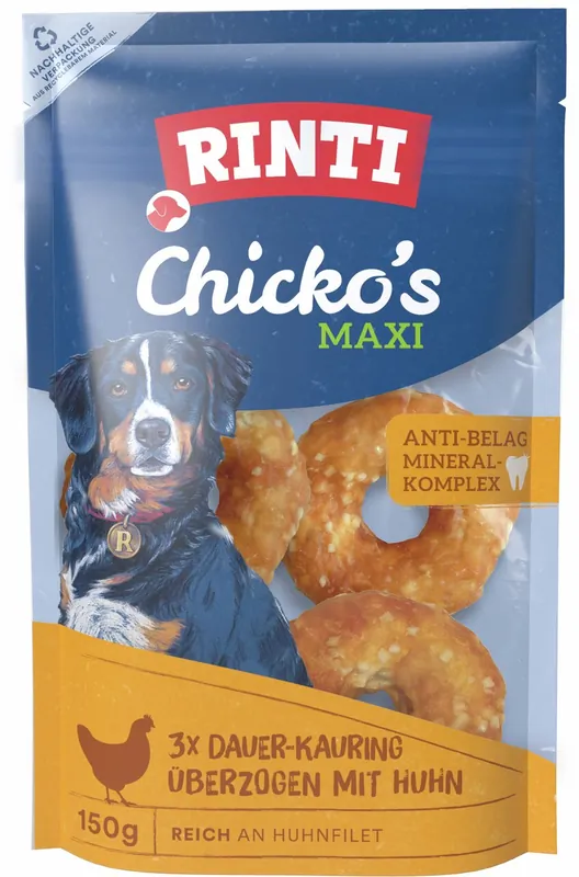 Mega-Angebot RINTI Chicko Kauring mit Huhn Groß 3 x 50 g