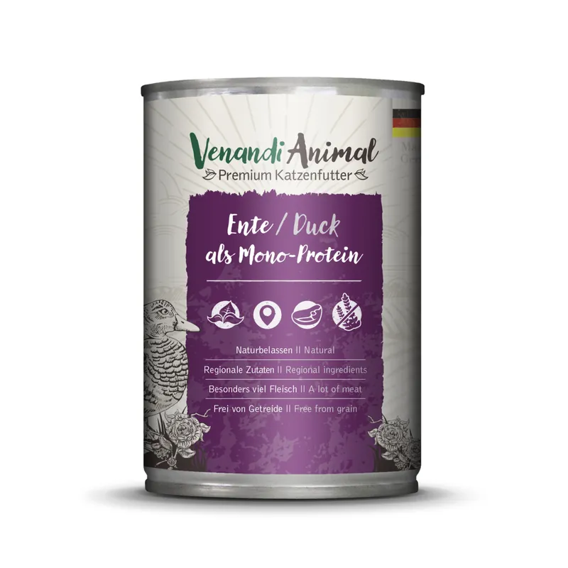 Nur Heute Venandi Animal Ente Mono Protein 400 g