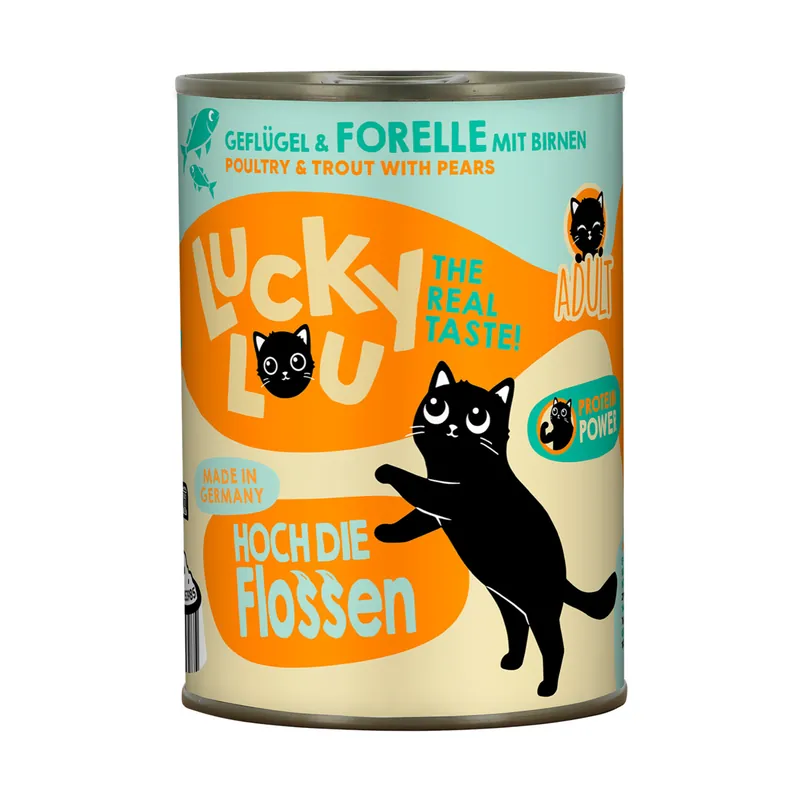 Neu Im Sortiment Lucky Lou Adult Geflügel/Forelle 400 g