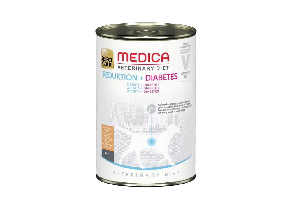 Bestseller Select Gold Medica Reduktion Diabetes Huhn & Kürbis 400 g