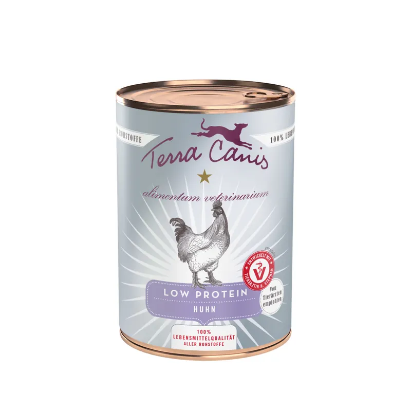 Top-Seller Terra Canis AliVet LOW PROTEIN Huhn getreidefrei 400 g