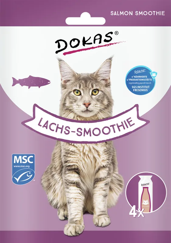 Sofort Bestellen DOKAS Lachs-Smoothie 4x30ml 120 ml