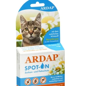 ARDAP Spot-on gegen Ungeziefer 3 x 0,4 ml für Katzen bis 4kg Knallerangebot