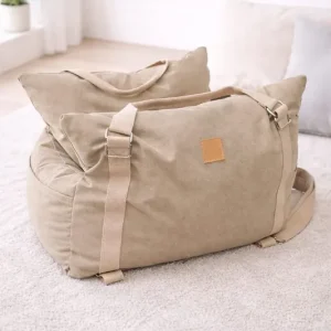 Sale hundewerk Hundeautositz und Reisebett Denim Stone