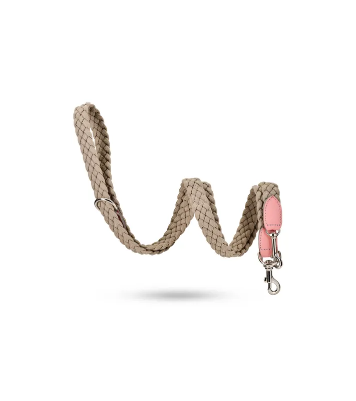 MALUCCHI Hundeleine Braid Trekker Pure Pink Solange Der Vorrat Reicht