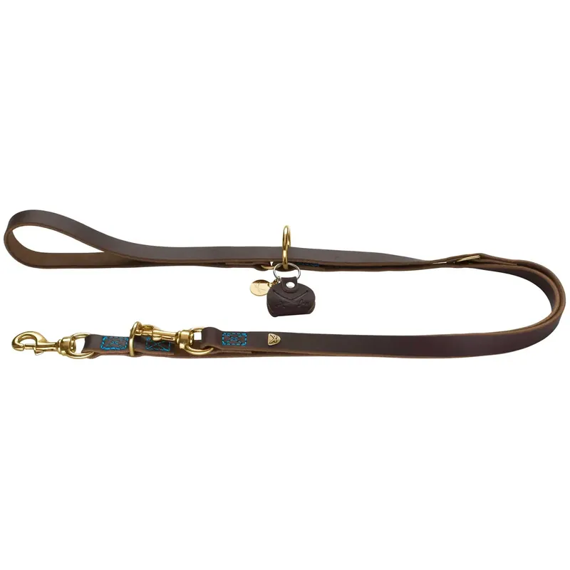 Knallerangebot HUNTER Hundeleine Sansibar Dunkelbraun 1.5 cm x 200 cm