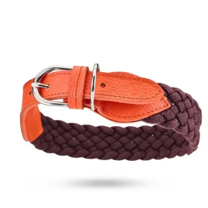 MALUCCHI Halsband Braid Trekker Orange-Braun S 55 cm Saisonangebot