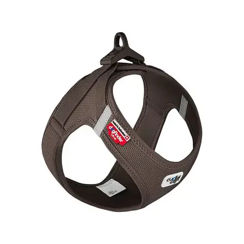 CURLI Weste Harness Verschluss AIR-MESH Braun XXXS Neuheit