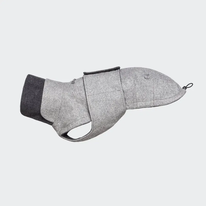 Zertifiziert CLOUD7 Hundemantel Windspiel Brooklyn Flanell Grey 2
